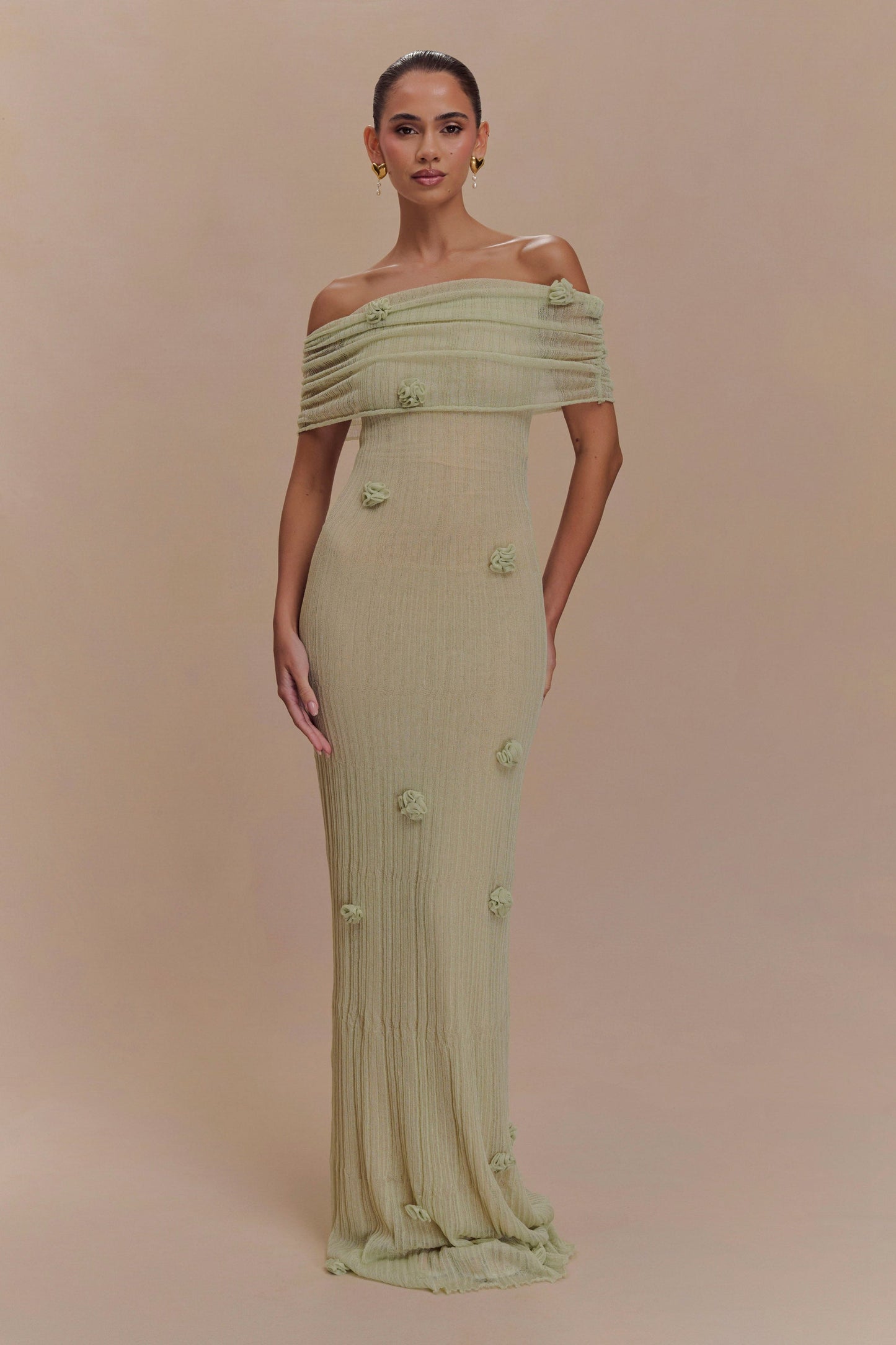 Orchid Knit Maxi Skirt