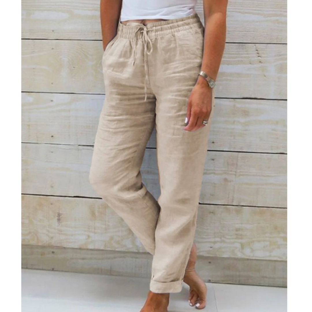 Premium Breathable Linen Stretch Pants