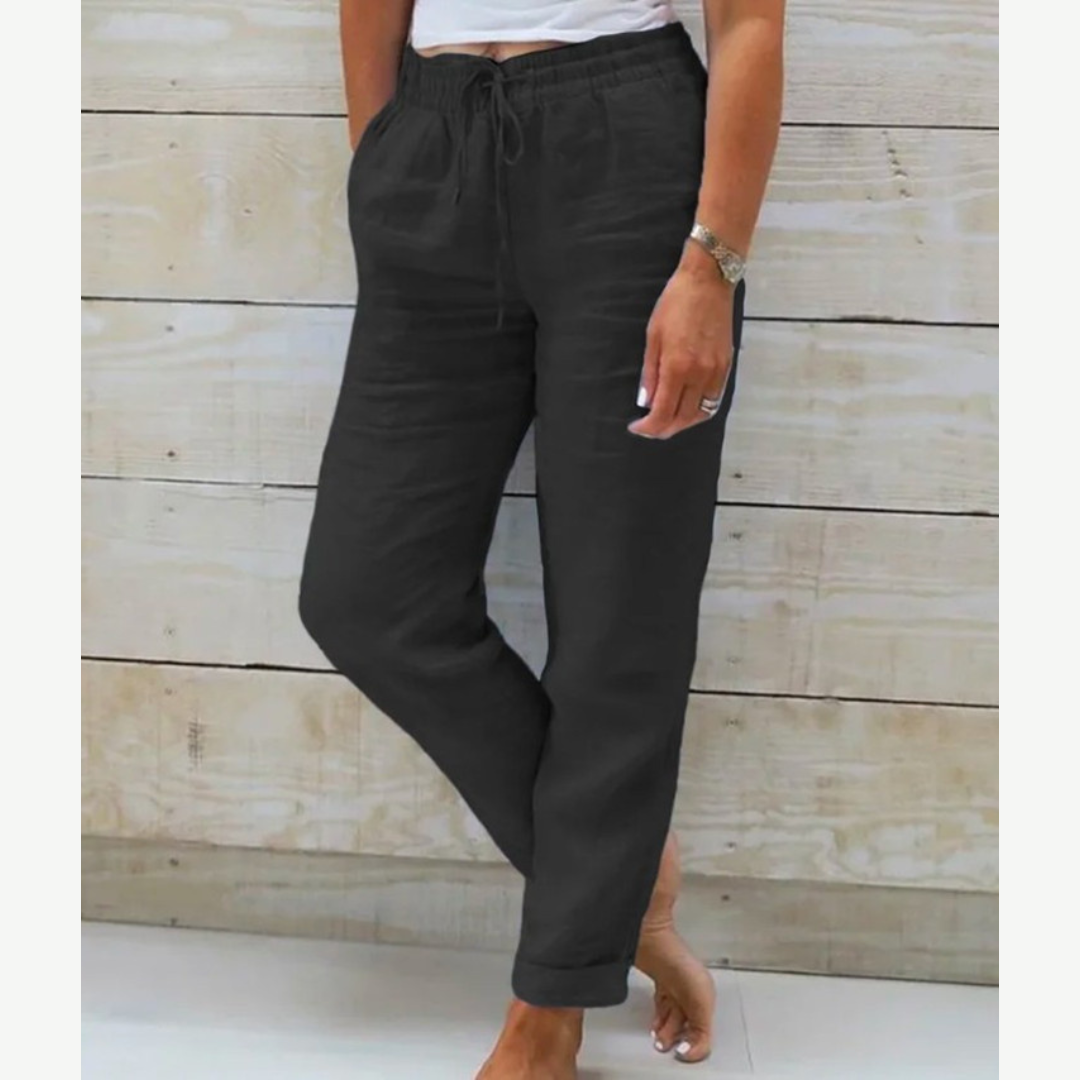 Premium Breathable Linen Stretch Pants