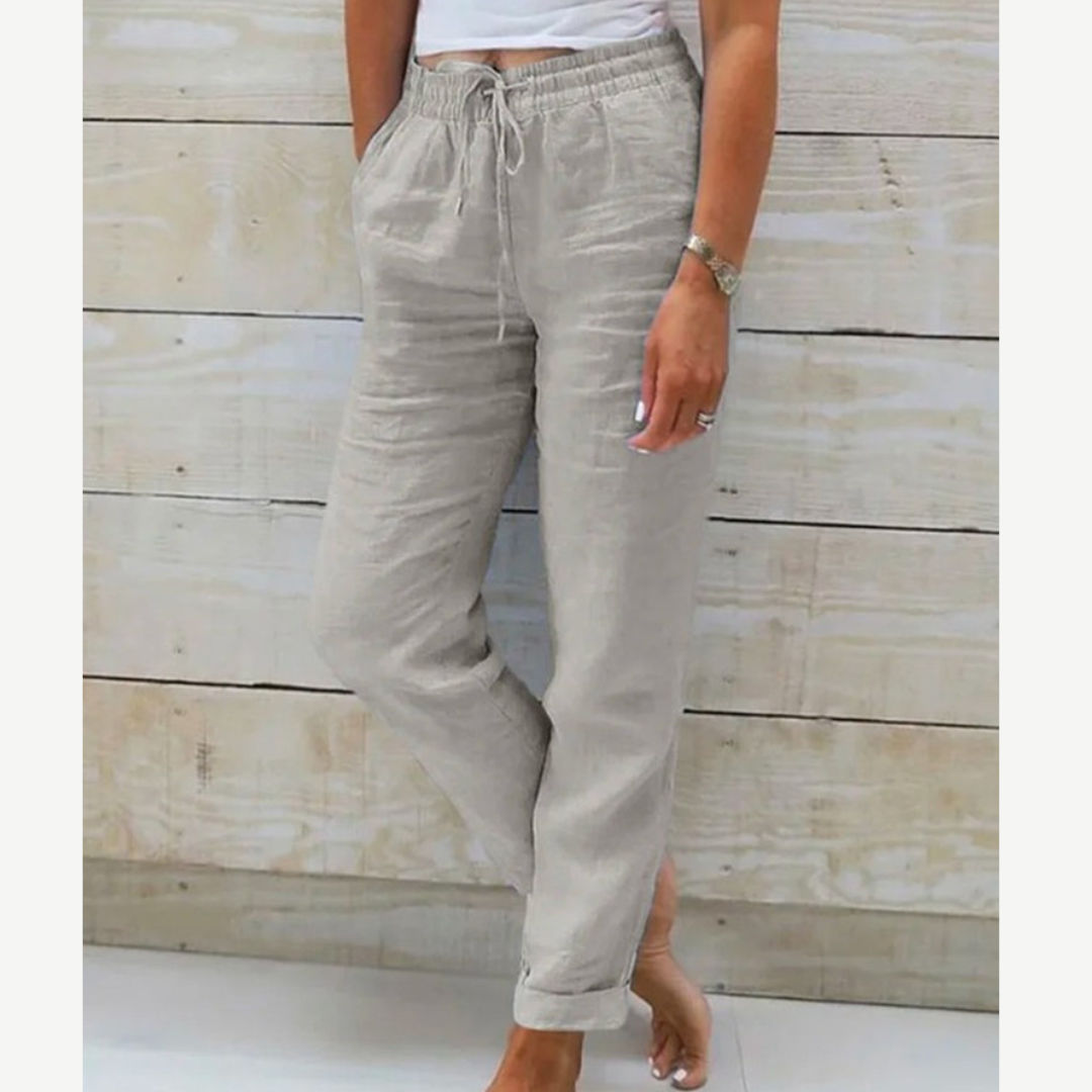 Premium Breathable Linen Stretch Pants