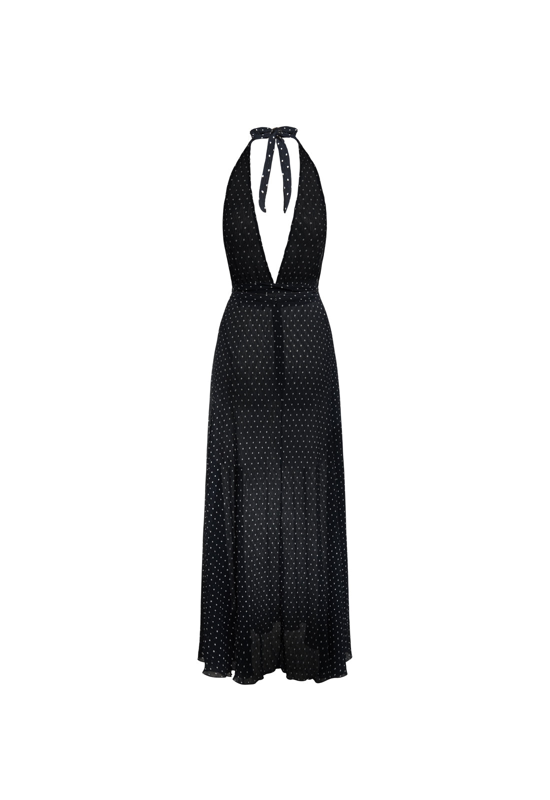 VOLTA Polka Dot Maxi Dress