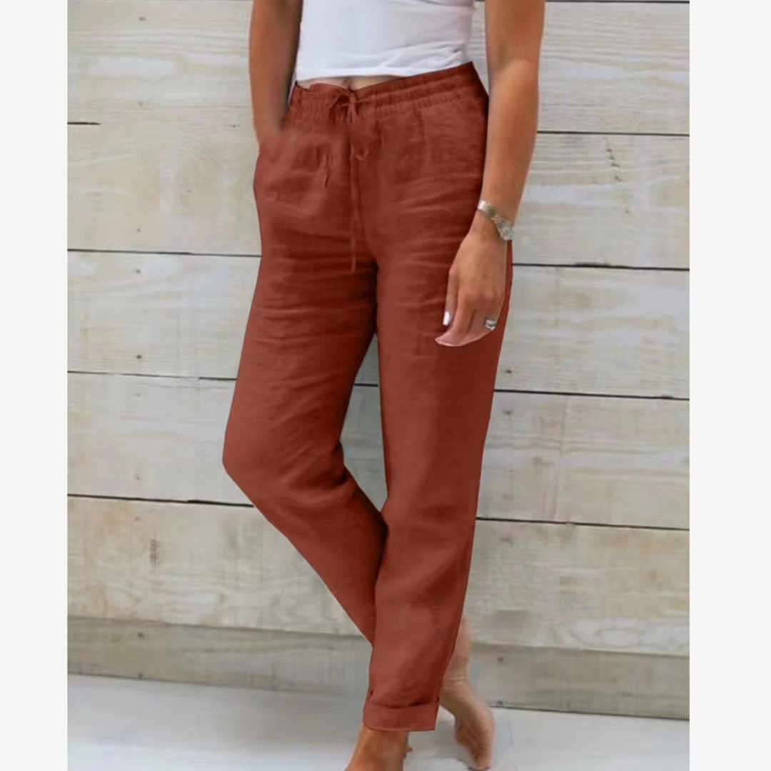 Premium Breathable Linen Stretch Pants
