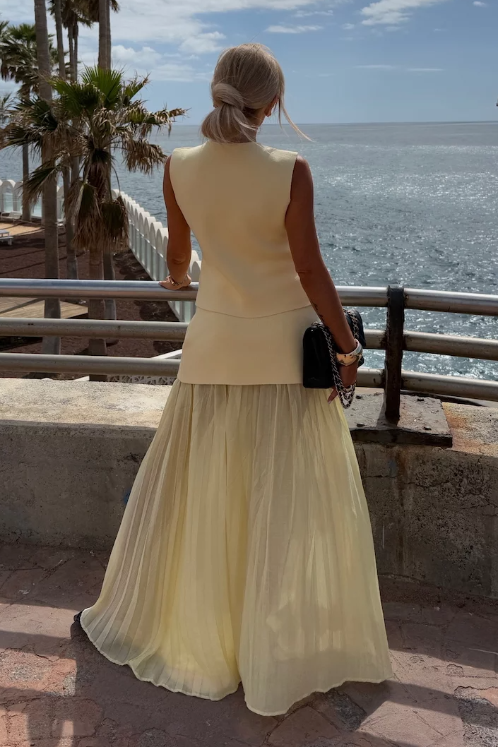 LUMI Vest Skirt Set