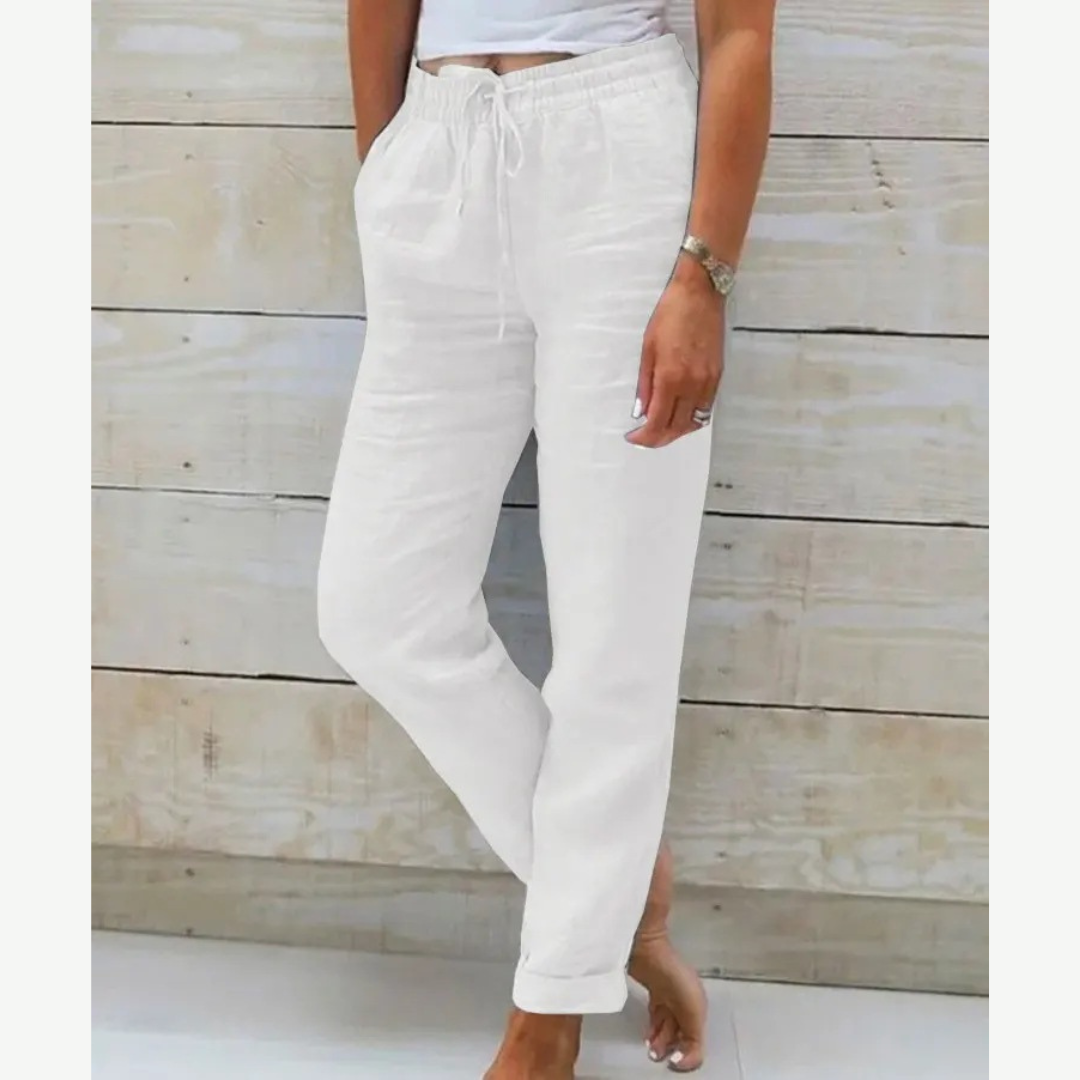 Premium Breathable Linen Stretch Pants