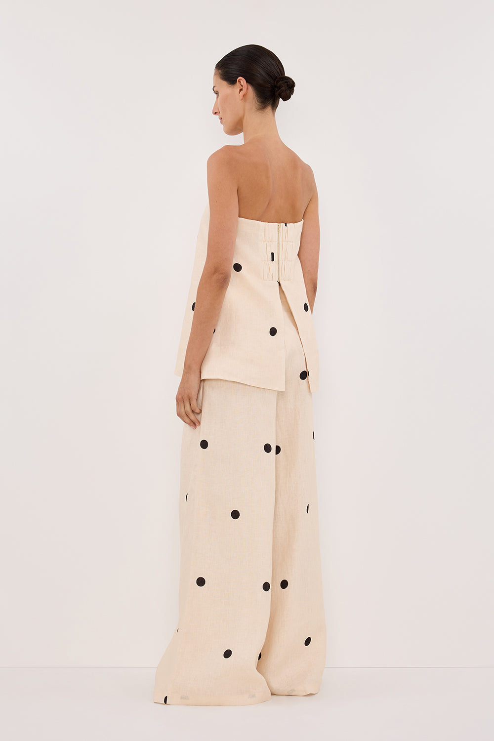 Broekenset met polkadots