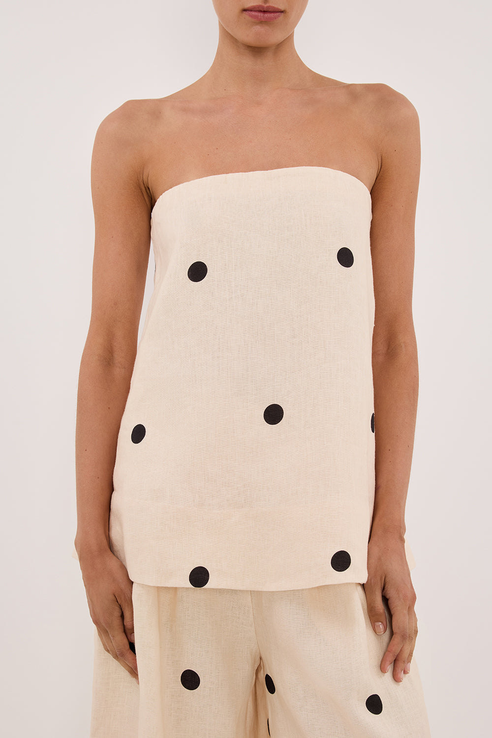 Broekenset met polkadots