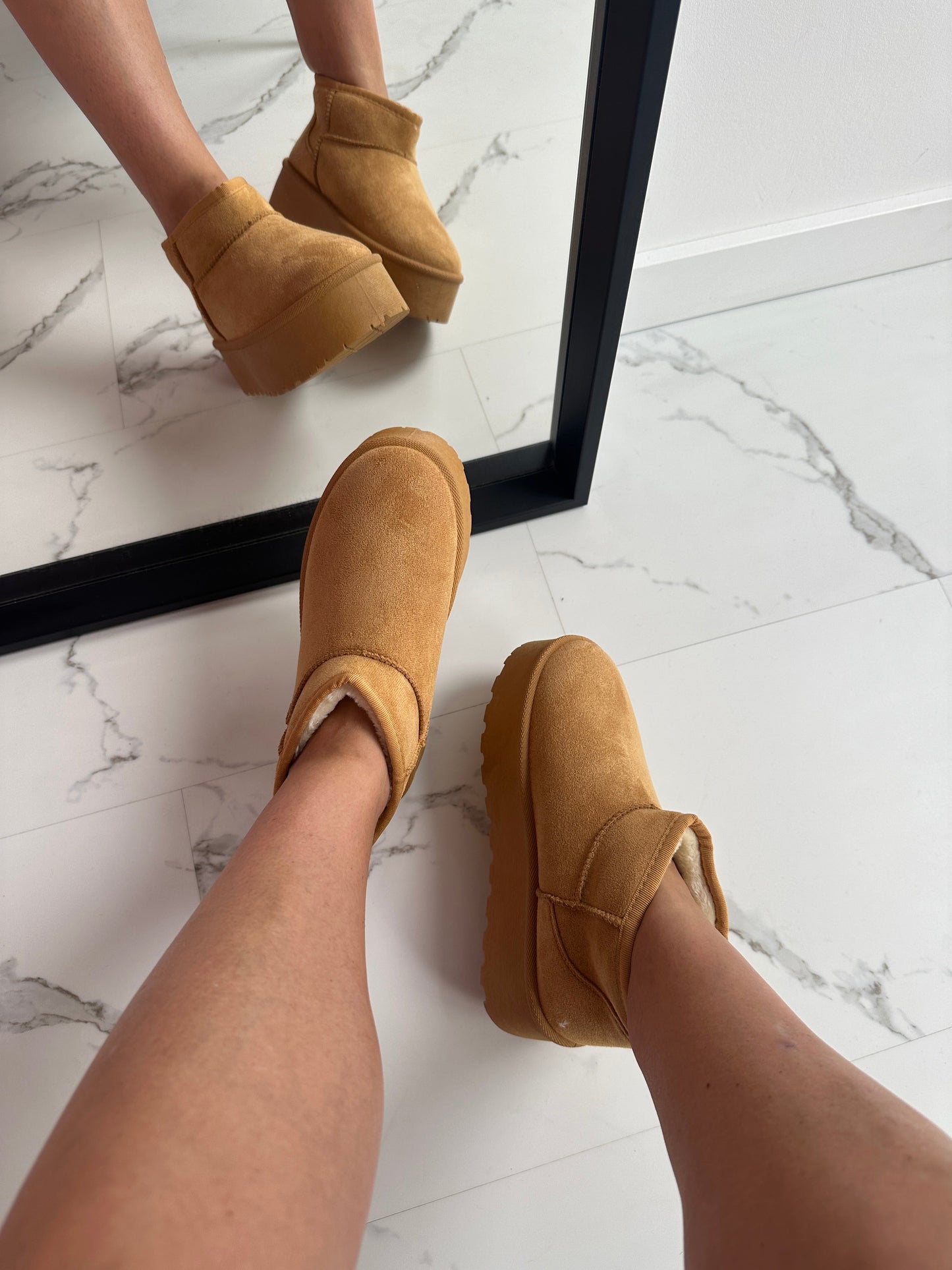 Aurélie | Colinda Camel Boots