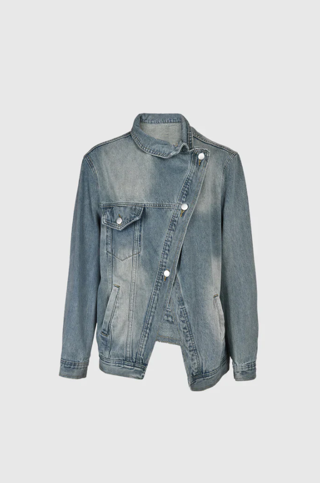 Milavie | Giacca di jeans artistica
