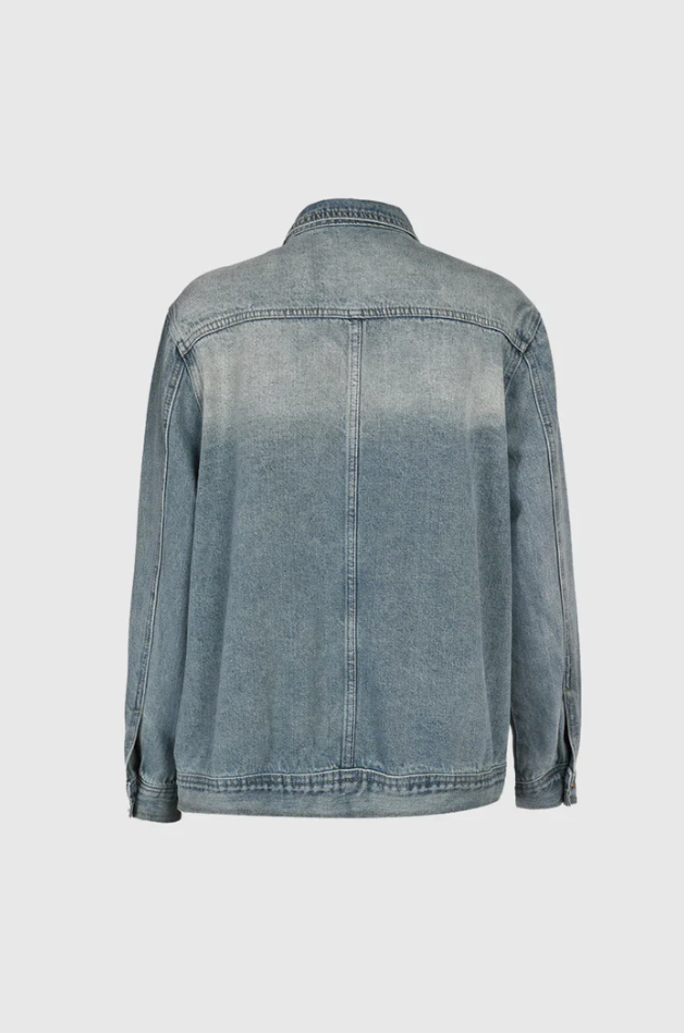 Milavie | Giacca di jeans artistica