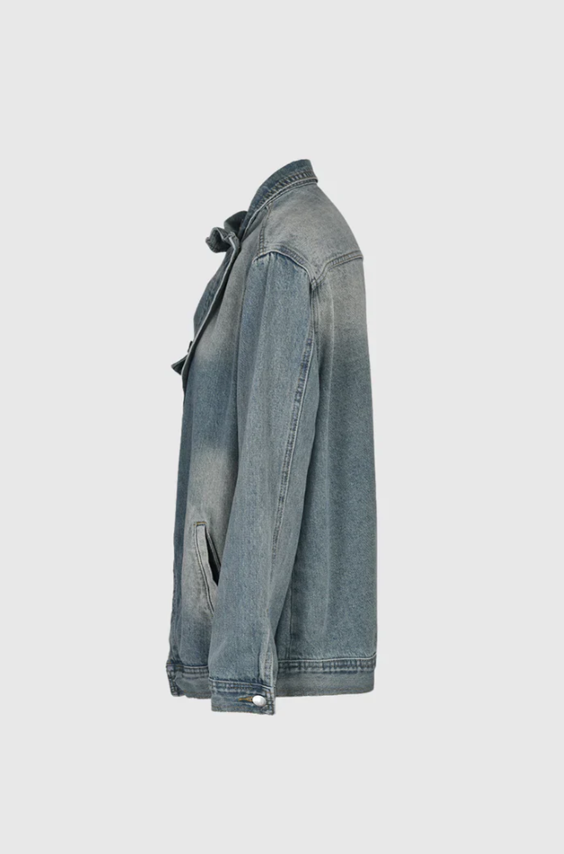 Milavie | Giacca di jeans artistica