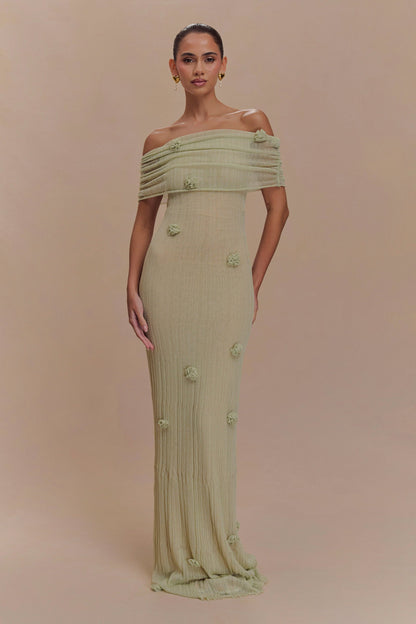 Orchid Knit Maxi Skirt