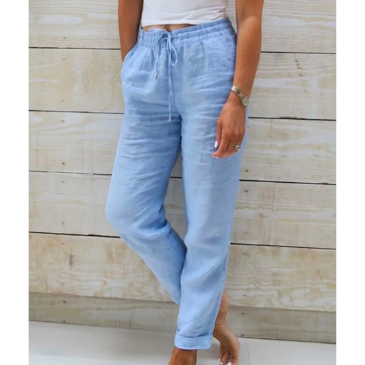 Premium Breathable Linen Stretch Pants