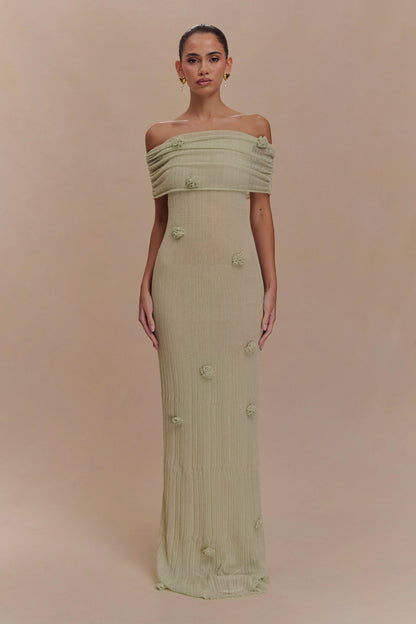 Orchid Knit Maxi Skirt