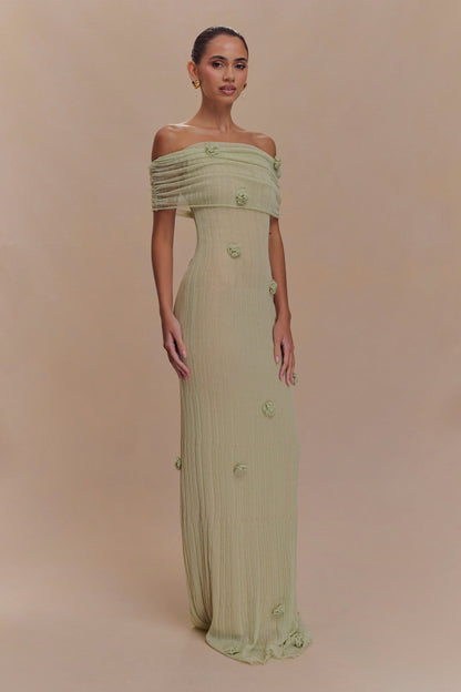 Orchid Knit Maxi Skirt
