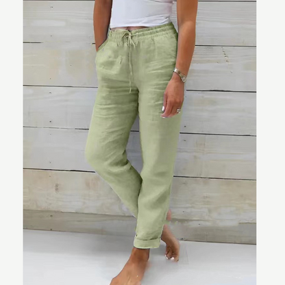 Premium Breathable Linen Stretch Pants