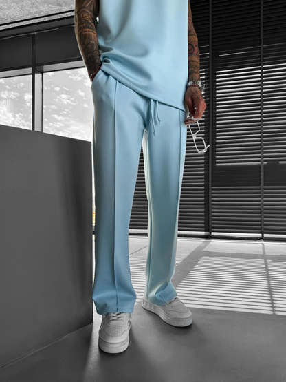 Loose Fit Diver Fabric Trousers