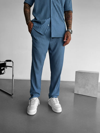 Loose Fit Structured Trousers